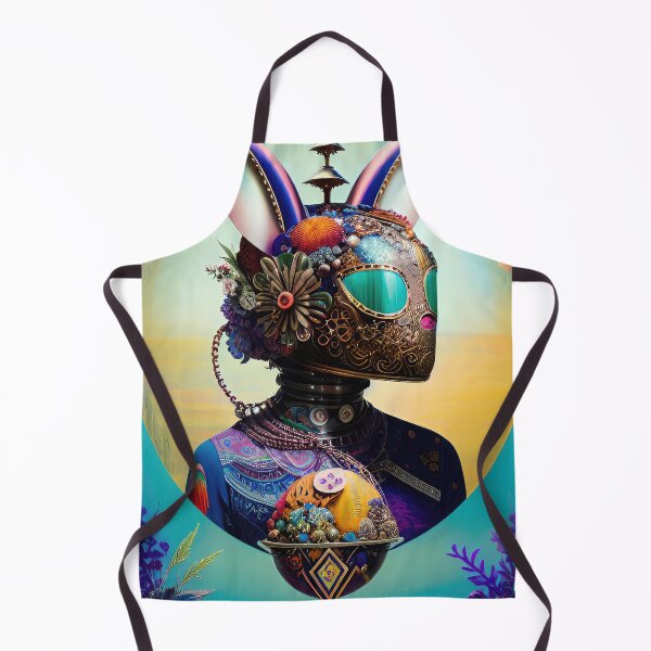 Item preview, Robotic head with natural elements, illustration. designed and sold by HAKKI ARSLAN.