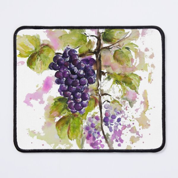 Item preview, Red grapes o.H. designed and sold by CorneliaPilz.