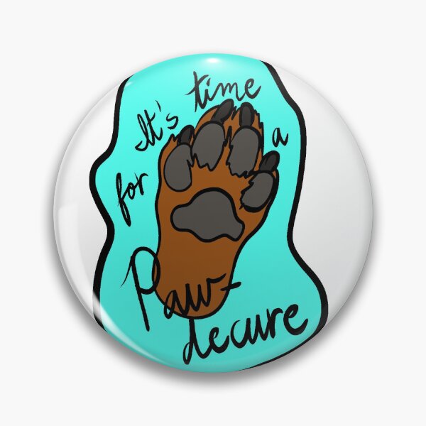 Item preview, Pawdecure Brown Paw designed and sold by DogStylistVibes.