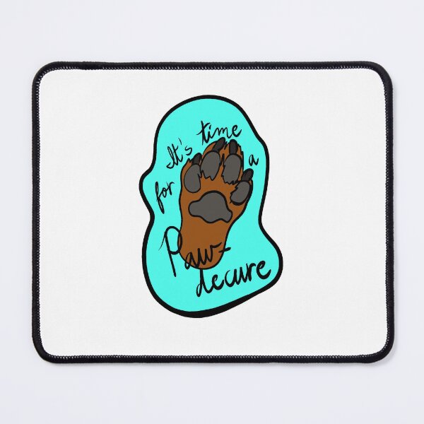 Item preview, Pawdecure Brown Paw designed and sold by DogStylistVibes.