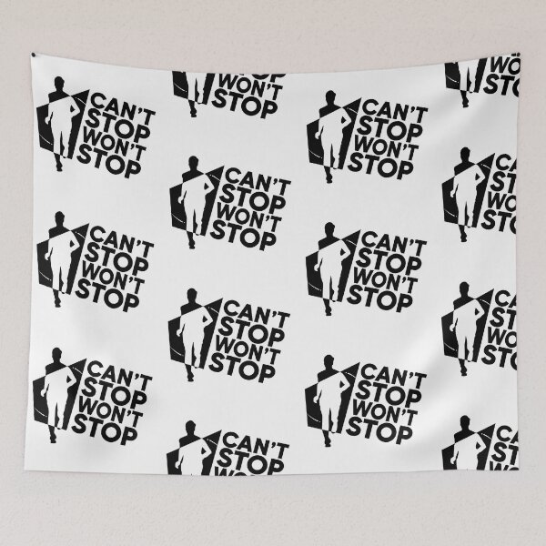 Item preview, Can't Stop Won't Stop Sticker designed and sold by Ezra Arendse.