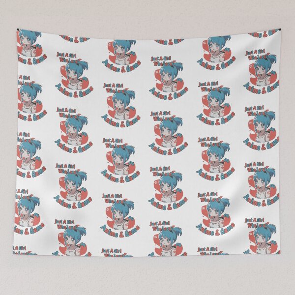 Item preview, Just A Girl Who Loves Anime And Game - Cute Anime, Cute Japan, Retro Japan , Funny Senpai, Weaboo Gift, Funny Otaku designed and sold by Noodle Doodle.