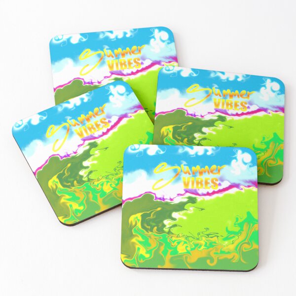 Item preview, Summer vibes sunny countryside swirl scenery pattern designed and sold by SoulTrekking.