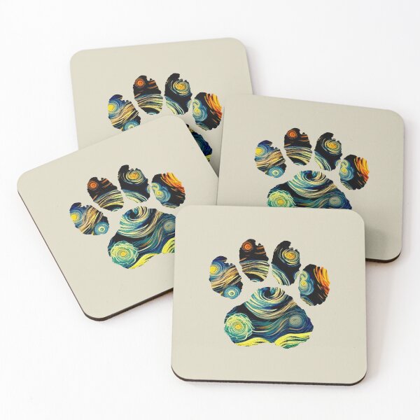 Item preview, Starry Night Van gogh Cat  designed and sold by Vangoholic.