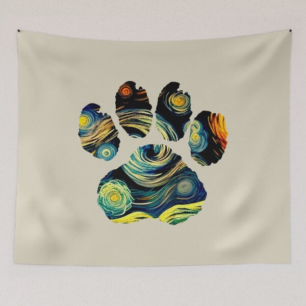 Item preview, Starry Night Van gogh Cat  designed and sold by Vangoholic.