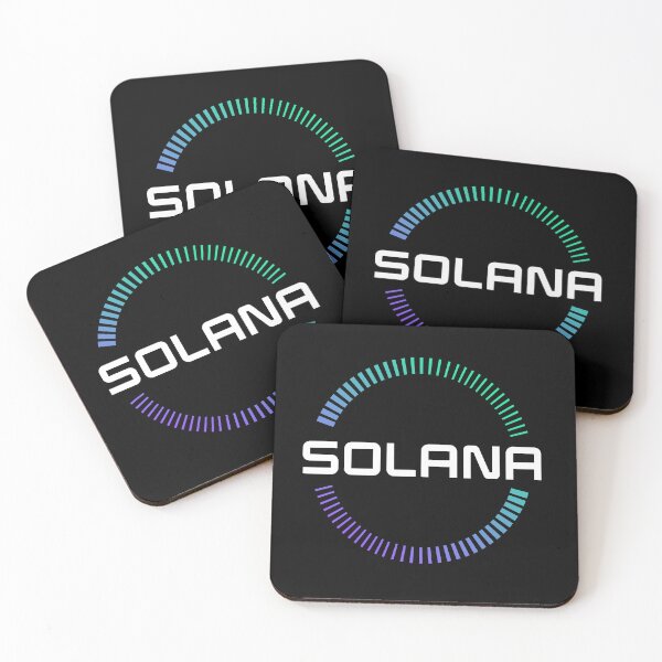 Item preview, Solana SOL Crypto Altcoin - Lines in Circle Form designed and sold by CryptoMoods.