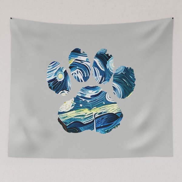 Item preview, Starry Night Van gogh Cat  designed and sold by Vangoholic.