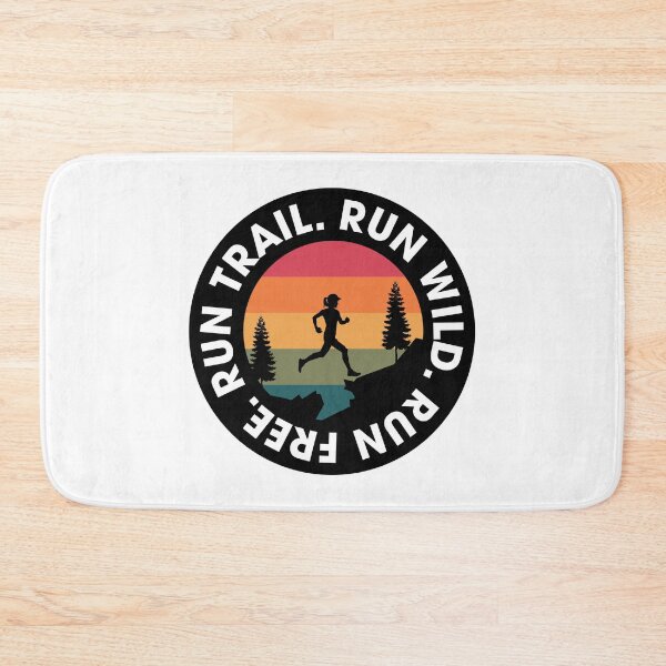 Item preview, Female Trail Running Round Full Colour Sticker V1 designed and sold by Ezra Arendse.