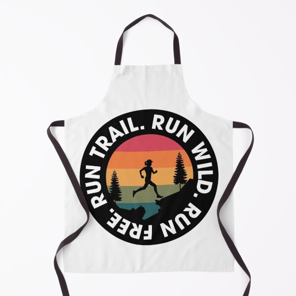 Item preview, Female Trail Running Round Full Colour Sticker V1 designed and sold by Ezra Arendse.