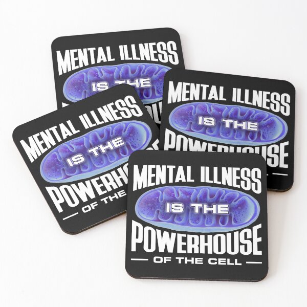 Item preview, Mental Illness is the Powerhouse of the Cell - Mitochondria designed and sold by snazzyseagull.