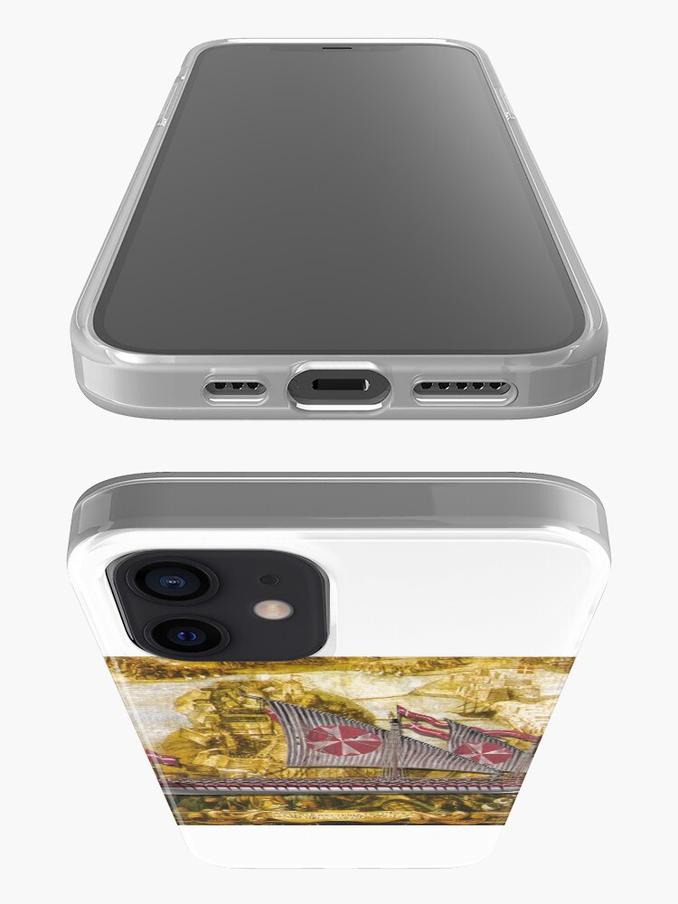 Alternate view of Postcard - Maltese Knights Galley iPhone Case & Cover