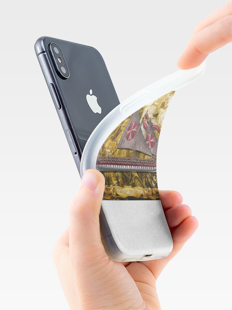 Alternate view of Postcard - Maltese Knights Galley iPhone Case & Cover