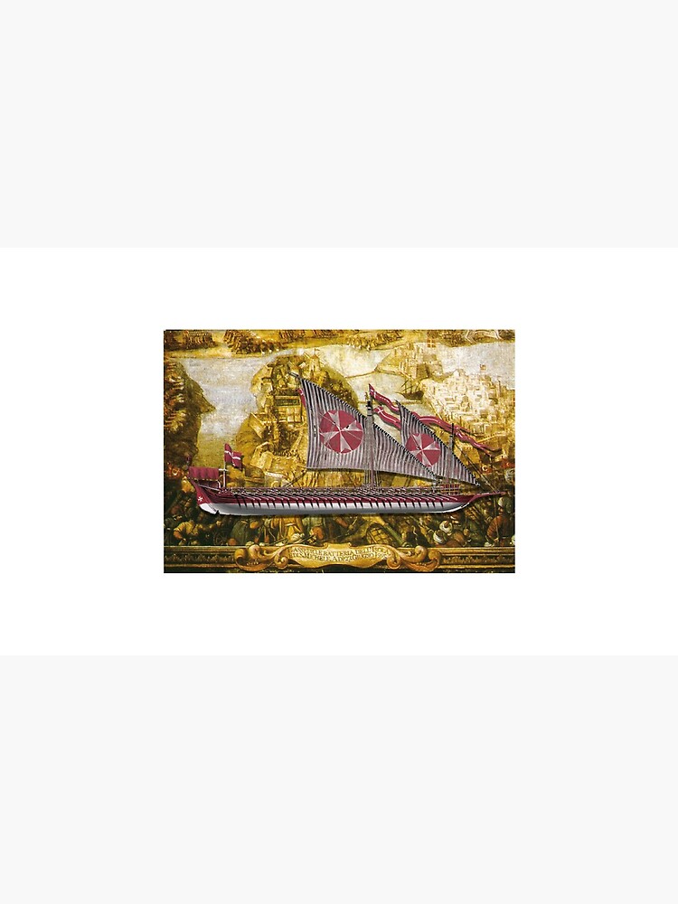 Postcard - Maltese Knights Galley by TheCollectioner