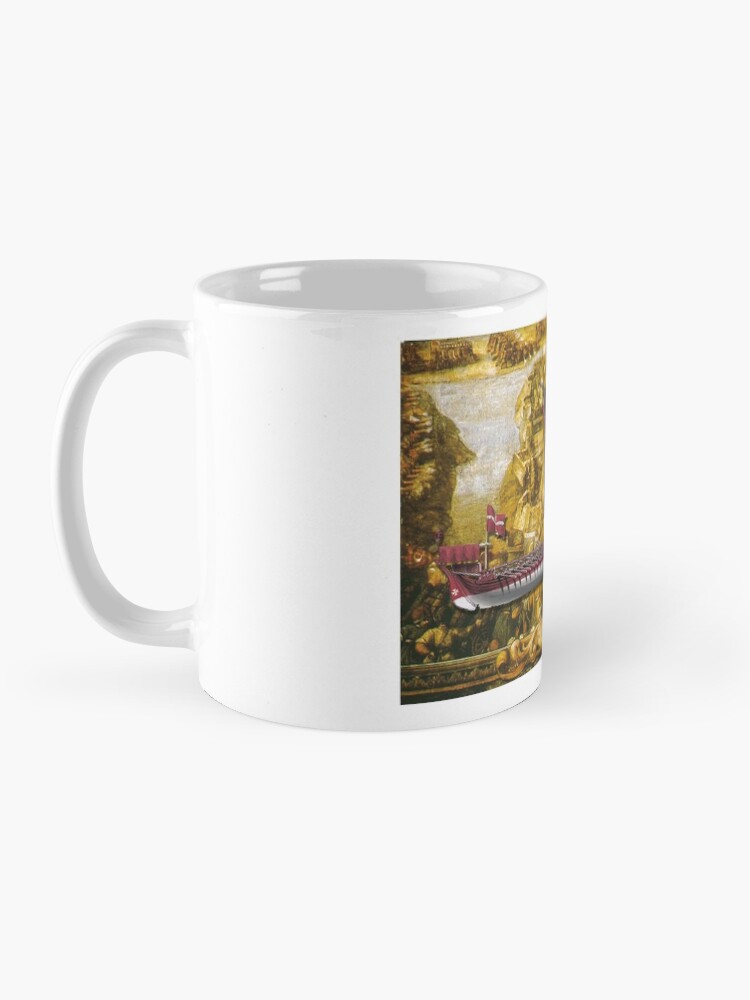 Alternate view of Postcard - Maltese Knights Galley Mug
