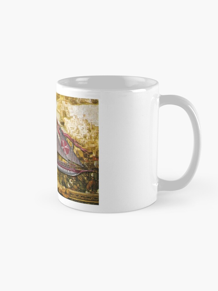 Alternate view of Postcard - Maltese Knights Galley Mug