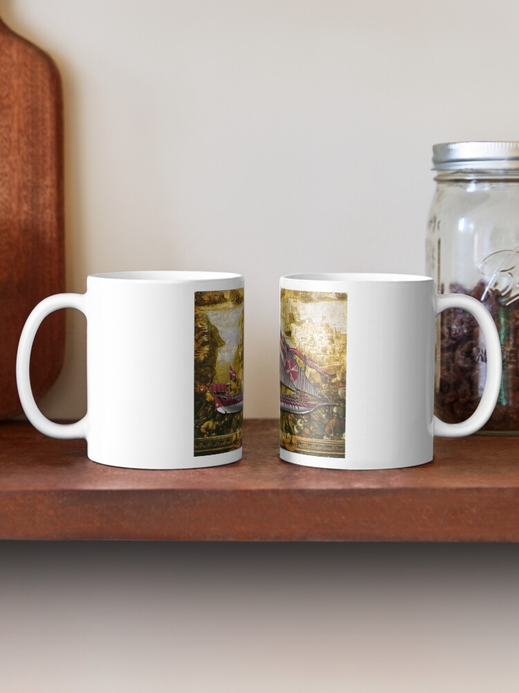 Alternate view of Postcard - Maltese Knights Galley Mug