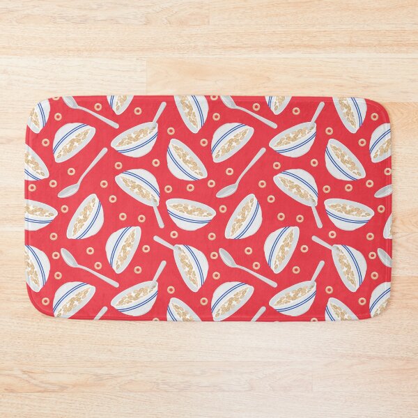 Item preview, cereal bowl toss - red designed and sold by littlearrow.