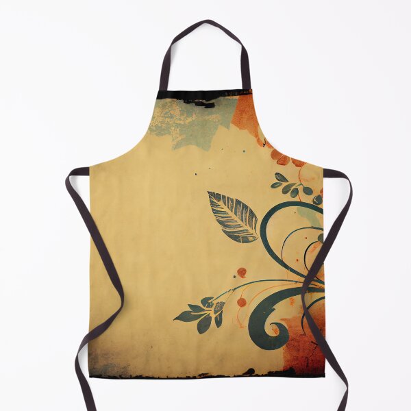 Item preview, Retro background. Background with grunge texture with floral elements designed and sold by anytka.