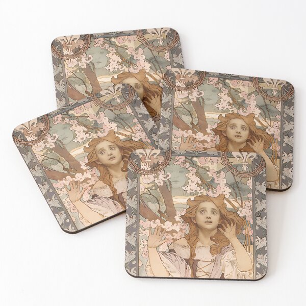 Item preview, Alphonse Mucha, Maude Adams, Joan of Arc, Art Nouveau designed and sold by NouveauEra.