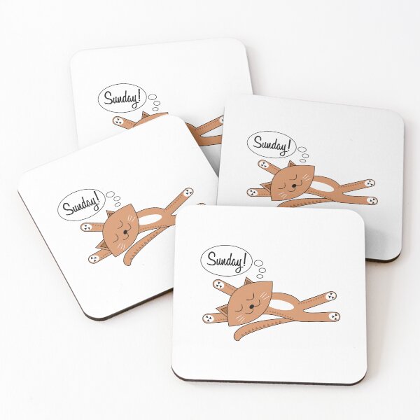 Item preview, Cat, Sunday designed and sold by ZnDigitalPrints.