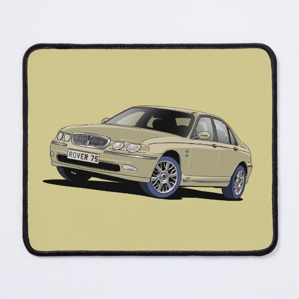 Item preview, White Gold Rover 75 designed and sold by Webazoot Industries - Car Art.