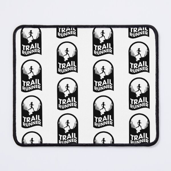 Item preview, Female Trail Running Black Sticker designed and sold by Ezra Arendse.