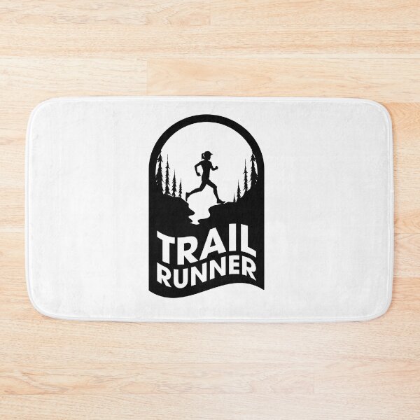 Item preview, Female Trail Running Black Sticker designed and sold by Ezra Arendse.