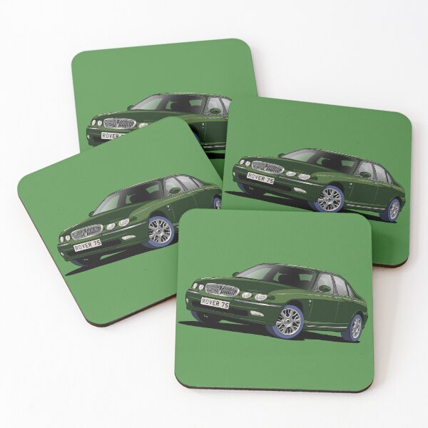 Item preview, Rover 75 car in green designed and sold by Webazoot Industries - Car Art.