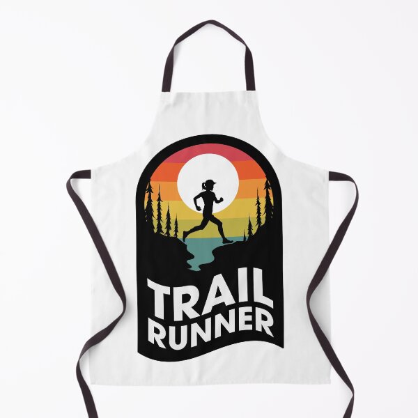 Item preview, Female Trail Running Full Colour Sticker designed and sold by Ezra Arendse.