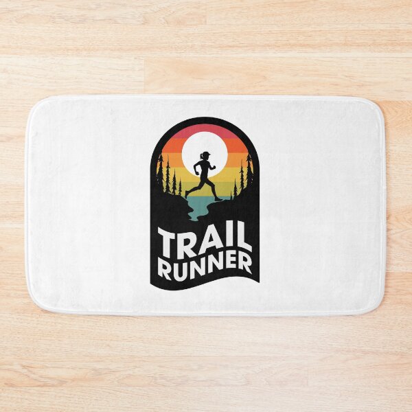 Item preview, Female Trail Running Full Colour Sticker designed and sold by Ezra Arendse.