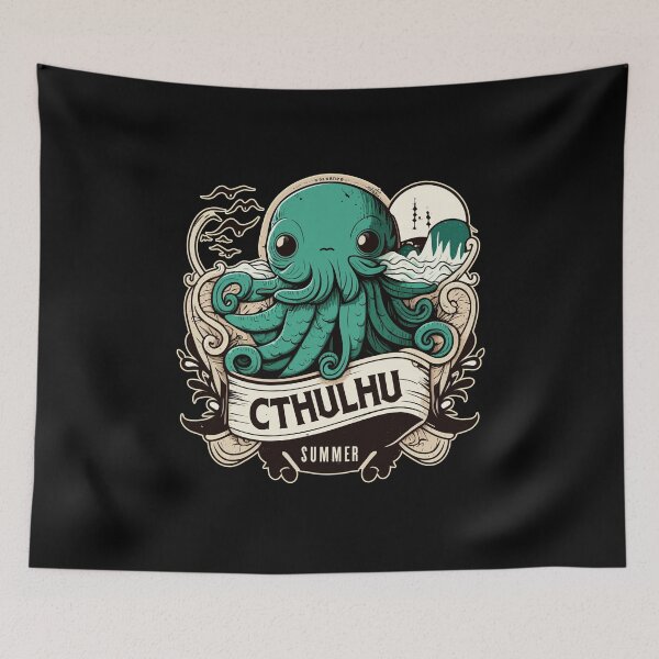 Artikelvorschau, Cute Cthulhu Summer - Cthulhu Mythos Design entworfen und verkauft von danielliamgill.