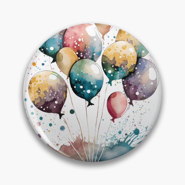 Item preview, Birthday Balloon Rainbow designed and sold by SweetMagicDream.