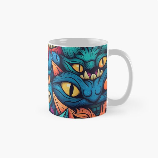 Item preview, Angry Street Cats Pattern designed and sold by Desfix.