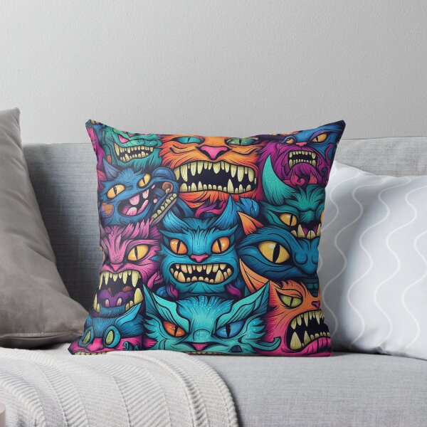 Item preview, Angry Street Cats Pattern designed and sold by Desfix.