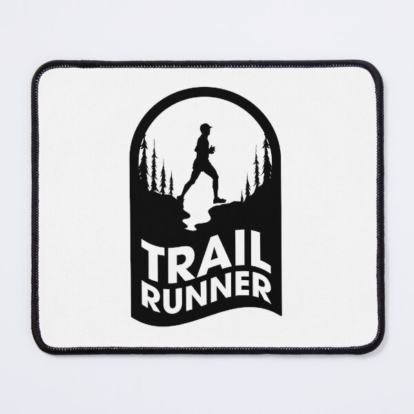Item preview, Male Trail Running Black Sticker designed and sold by Ezra Arendse.