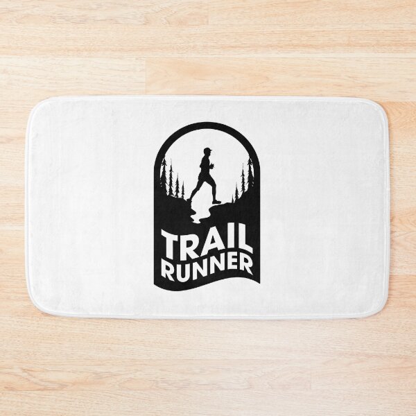 Item preview, Male Trail Running Black Sticker designed and sold by Ezra Arendse.