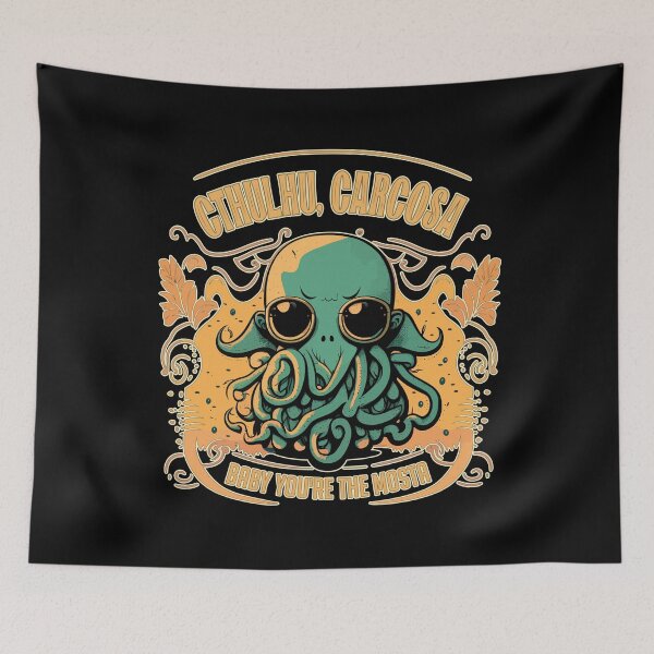 Item preview, Determined Cthulhu, Carcosa, Baby You're the Mosta - Cthulhu Mythos Design designed and sold by danielliamgill.