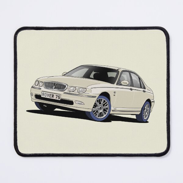 Item preview, White Rover 75 car designed and sold by Webazoot Industries - Car Art.