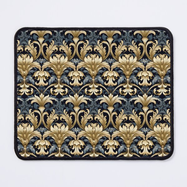 Item preview, Gold & Silver Gothic Floral Filigree designed and sold by PatternPatty.