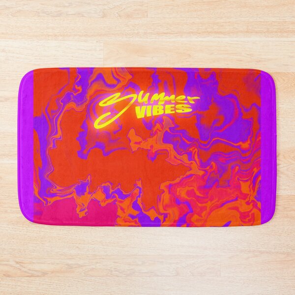 Item preview, Summer vibes pink purple liquid pattern designed and sold by SoulTrekking.
