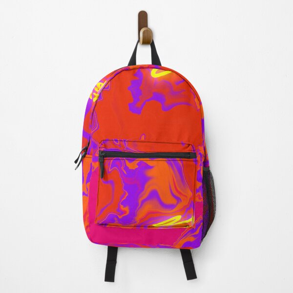 Item preview, Summer vibes pink purple liquid pattern designed and sold by SoulTrekking.