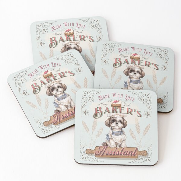 Item preview, Dog Shih Tzu Baker's Assistant - Baking Buddy designed and sold by PositiveIdeas.