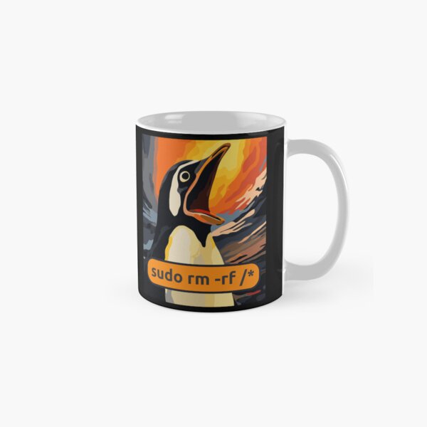 Item preview, Screaming Tux Linux sudo rm -rf /* designed and sold by JackCurtis1991.