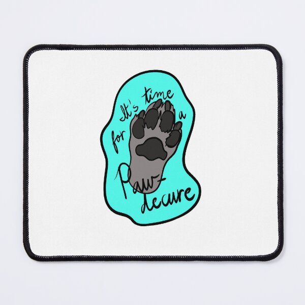 Item preview, Pawdecure Gray Paw designed and sold by DogStylistVibes.