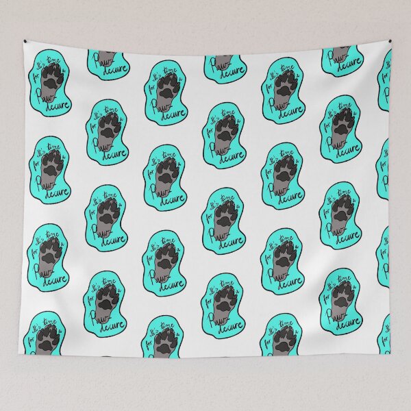 Item preview, Pawdecure Gray Paw designed and sold by DogStylistVibes.