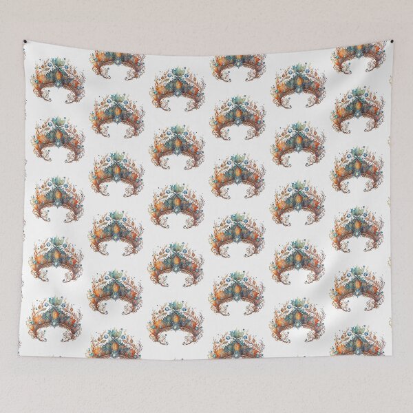 Aperçu de l'œuvre Luxurious Floral Tiara créée et vendue par DreamiDreams.