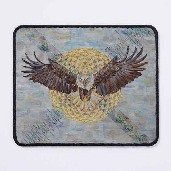 Item preview, Bald Eagle Sacred Geometry designed and sold by christineiris.