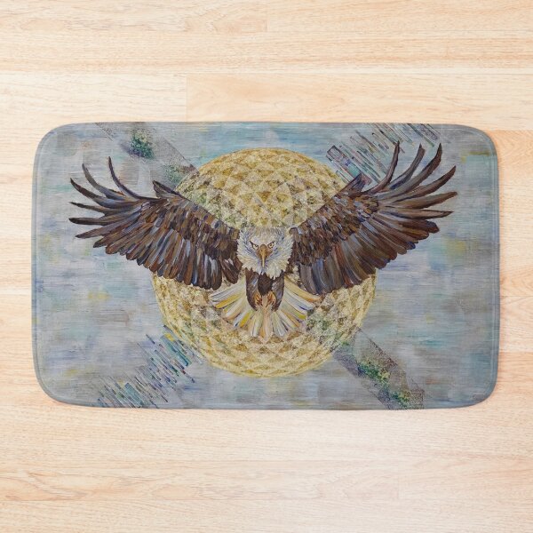 Item preview, Bald Eagle Sacred Geometry designed and sold by christineiris.