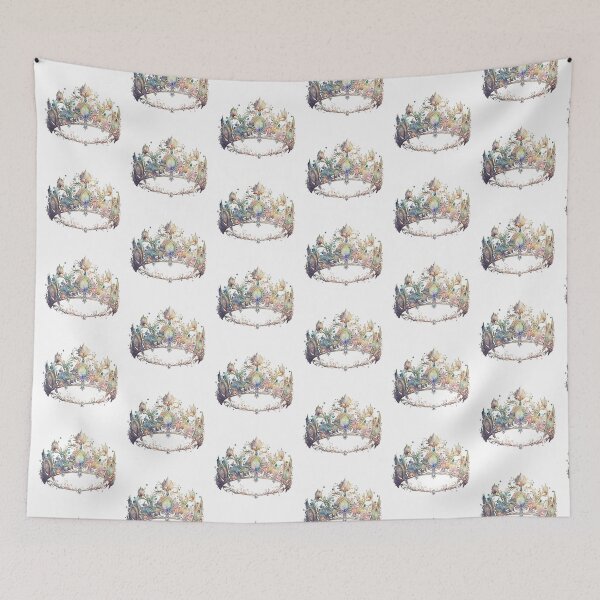 Aperçu de l'œuvre Luxurious Floral Tiara créée et vendue par DreamiDreams.