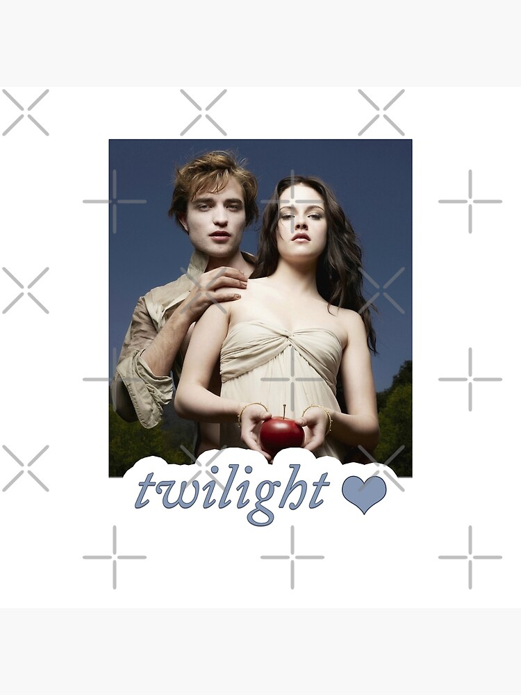 Discover twilight bella & edward picture t-shirt coquette blue Premium Matte Vertical Poster